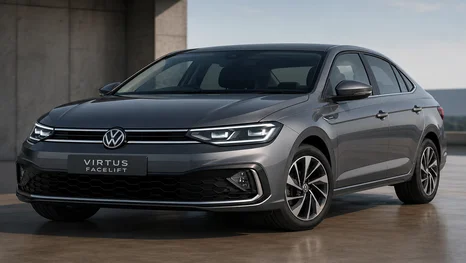 Volkswagen Virtus Facelift